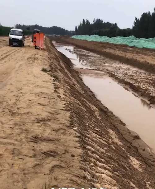 德州陵县河道降水